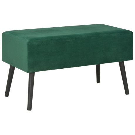 vidaXL Salontafel 80x40x46 cm fluweel groen afbeelding3 - 1