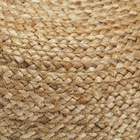 vidaXL Poef handgemaakt 45x30 cm jute afbeelding3 - 1