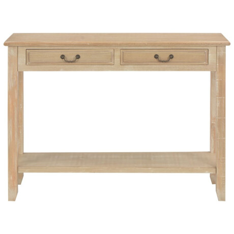 vidaXL Wandtafel 110x35x80 cm hout afbeelding3 - 1