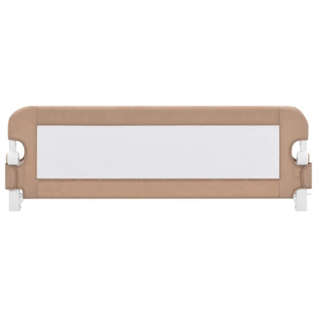 vidaXL Bedhekje peuter 120x42 cm polyester taupe afbeelding3 - 1