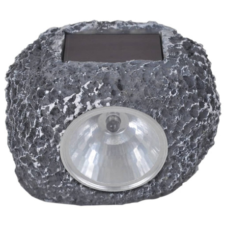 vidaXL Outdoor Spotlight solar LED 12 st steenvormig afbeelding3 - 1