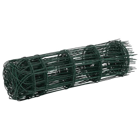 vidaXL Borderafscheiding 25x0,65 m gepoedercoat ijzer afbeelding3 - 1