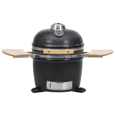 vidaXL Kamado barbecue grill smoker keramisch 44 cm afbeelding3 - 1