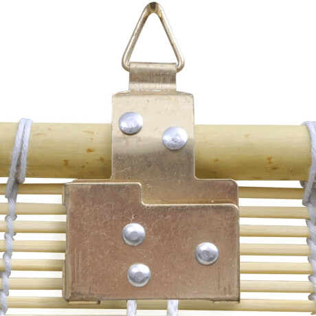 vidaXL Rolgordijn 100x160 cm bamboe natuurlijk afbeelding3 - 1