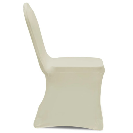 vidaXL Hoes voor stoelen 50 stuks (creme) afbeelding3 - 1