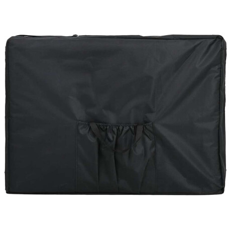 vidaXL Massagetafel inklapbaar met aluminium frame (vier delen / crèmewit) afbeelding3 - 1