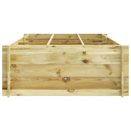 vidaXL Plantenbak verhoogd 150x100x40 cm geïmpregneerd hout afbeelding3 - 1