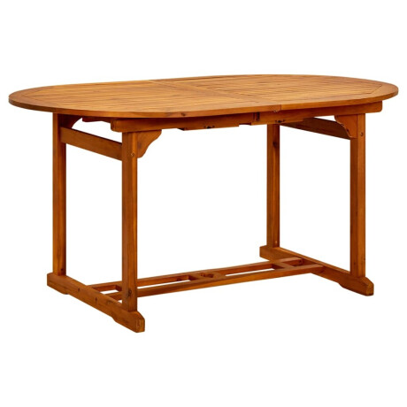 vidaXL Tuintafel 200x100x75 cm massief acaciahout afbeelding3 - 1