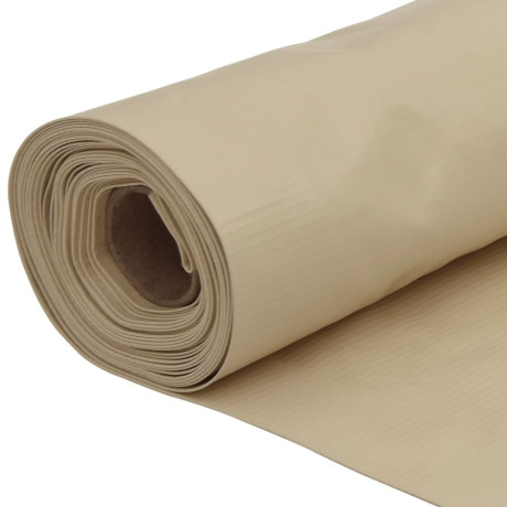 vidaXL Balkonscherm Oxford textiel 90x400 cm beige afbeelding3 - 1