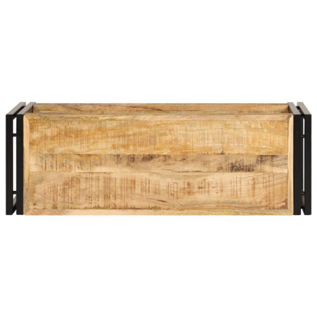 vidaXL Tv-meubel 90x30x40 cm massief mangohout afbeelding3 - 1