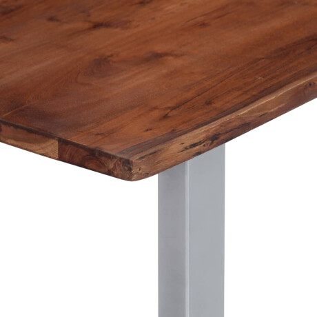 vidaXL Salontafel met natuurlijke randen 115x60x40 cm acaciahout afbeelding3 - 1
