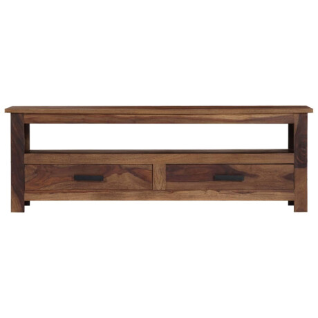 vidaXL Tv-meubel 118x30x40 cm massief hout afbeelding3 - 1