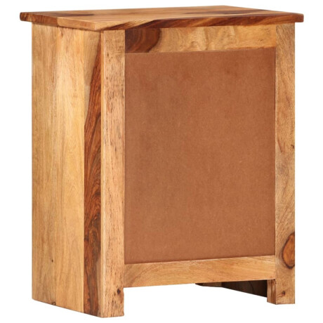 vidaXL Nachtkastje 40x30x50 cm massief hout afbeelding3 - 1