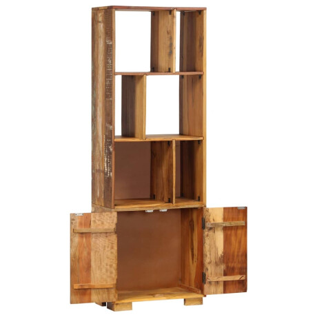 vidaXL Boekenkast 60x35x180 cm massief gerecycled hout afbeelding3 - 1
