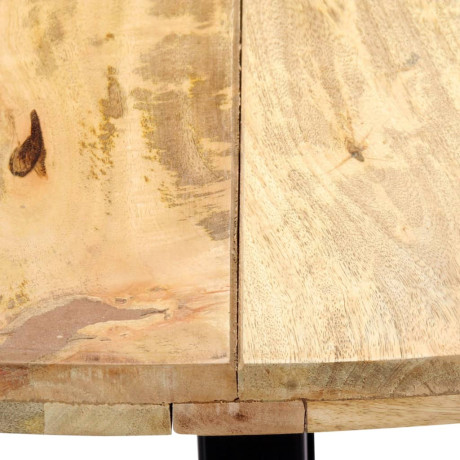 vidaXL Eettafel 150x73 cm massief mangohout afbeelding3 - 1