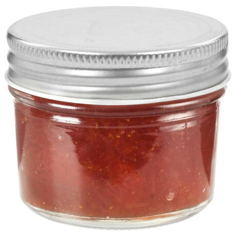 vidaXL Jampotten met zilverkleurige deksels 48 st 110 ml glas afbeelding3 - 1