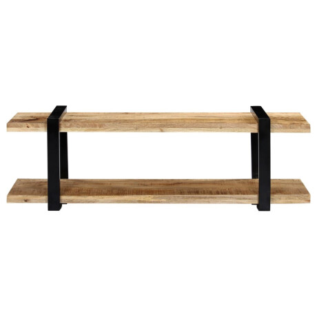 vidaXL Tv-meubel 130x40x40 cm massief mangohout afbeelding3 - 1