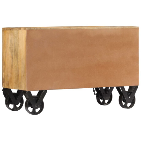 vidaXL Schoenenkast 86x35x55 cm massief mangohout afbeelding3 - 1