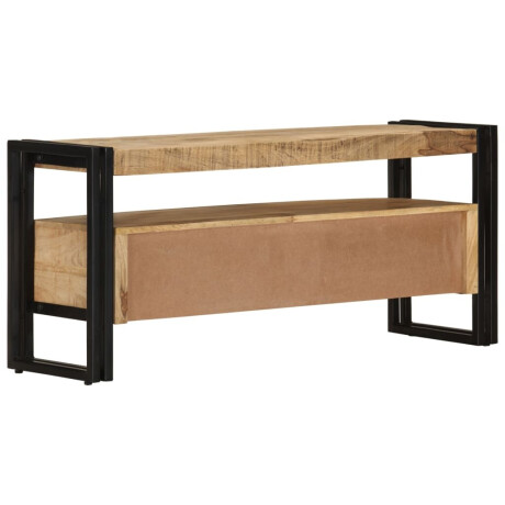 vidaXL Tv-meubel 100x30x45 cm massief mangohout afbeelding3 - 1