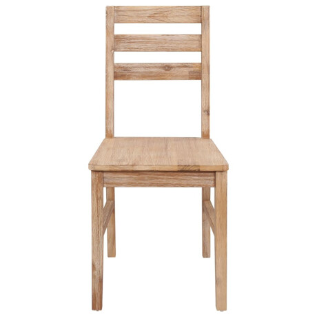 vidaXL Eetkamerstoelen 6 st massief acaciahout afbeelding3 - 1