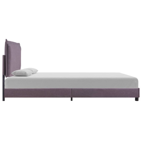 vidaXL Bedframe zonder matras stof taupe 135x190 cm afbeelding3 - 1