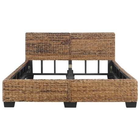 vidaXL Bedframe natuurlijk rattan 140x200 cm afbeelding3 - 1