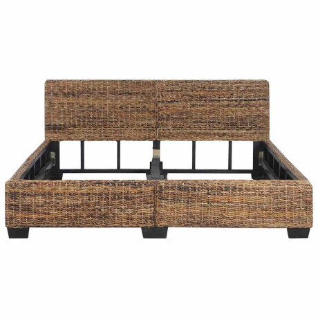 vidaXL Bedframe natuurlijk rattan 160x200 cm afbeelding3 - 1