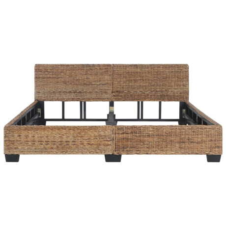 vidaXL Bedframe natuurlijk rattan 180x200 cm afbeelding3 - 1