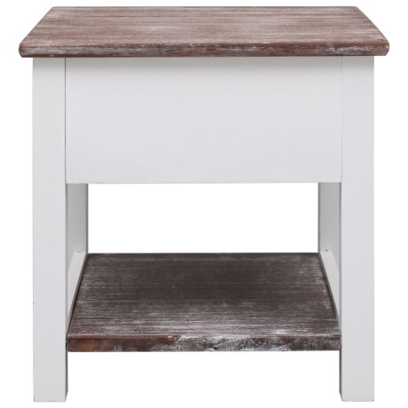 vidaXL Bijzettafel 40x40x40 cm paulowniahout bruin afbeelding3 - 1