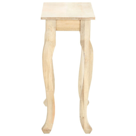 vidaXL Consoletafel 110x35x77 cm Massief mangohout afbeelding3 - 1