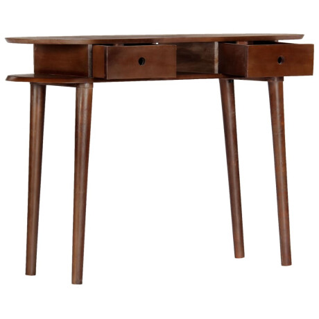 vidaXL Consoletafel 110x35x76 cm Massief Acaciahout afbeelding3 - 1