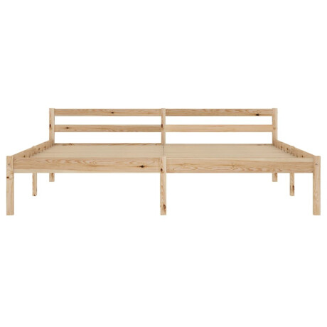 vidaXL Bedframe massief grenenhout 160x200 cm afbeelding3 - 1
