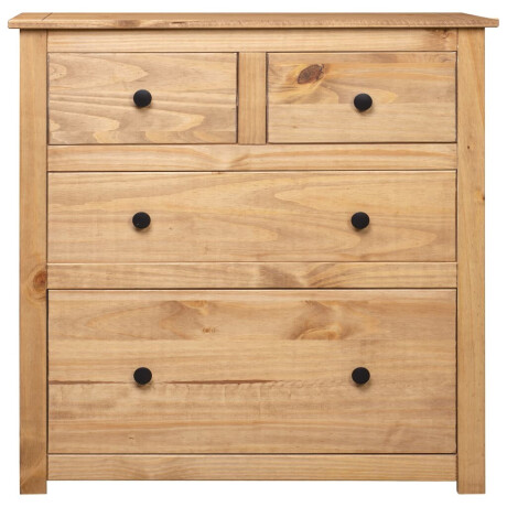 vidaXL Dressoir Panama Range 80x40x83 cm grenenhout afbeelding3 - 1