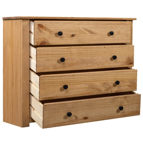 vidaXL Bijzetkast Panama Range 80x40x73 cm grenenhout afbeelding3 - 1