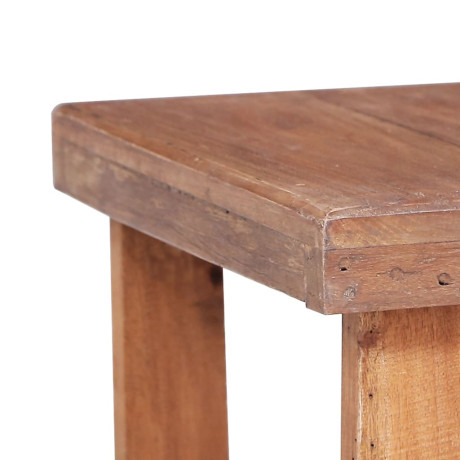 vidaXL Salontafel 60x45x23 cm massief mahoniehout afbeelding3 - 1