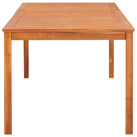 vidaXL Tuintafel 215x90x74 cm massief acaciahout afbeelding3 - 1