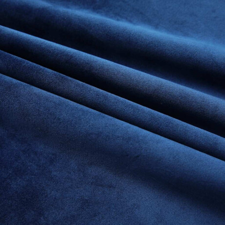 vidaXL Gordijnen verduisterend 2 st met haken 140x225 cm fluweel blauw afbeelding3 - 1