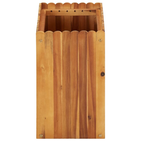 vidaXL Plantenbak verhoogd 50x30x50 cm massief acaciahout afbeelding3 - 1