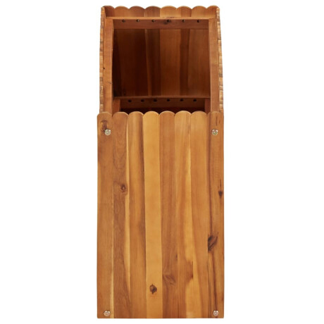 vidaXL Plantenbak verhoogd 100x30x50 cm massief acaciahout afbeelding3 - 1