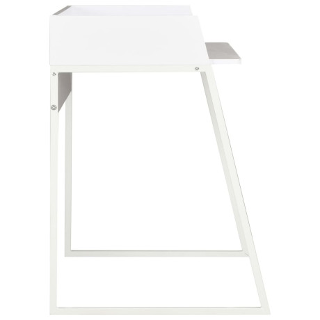 vidaXL Bureau 90x60x88 cm wit afbeelding3 - 1