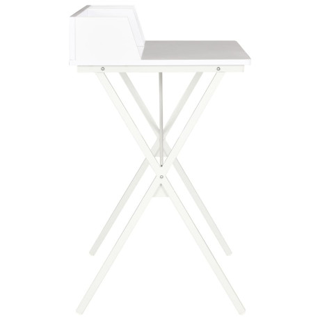 vidaXL Bureau 80x50x84 cm wit afbeelding3 - 1