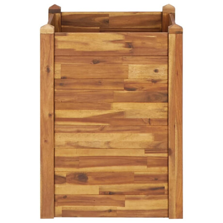 vidaXL Plantenbak verhoogd 60x60x84 cm massief acaciahout afbeelding3 - 1