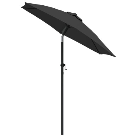 vidaXL Parasol 200x224 cm aluminium antraciet afbeelding3 - 1
