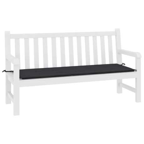 vidaXL Tuinbankkussen 200x50x4 cm oxford stof zwart afbeelding3 - 1