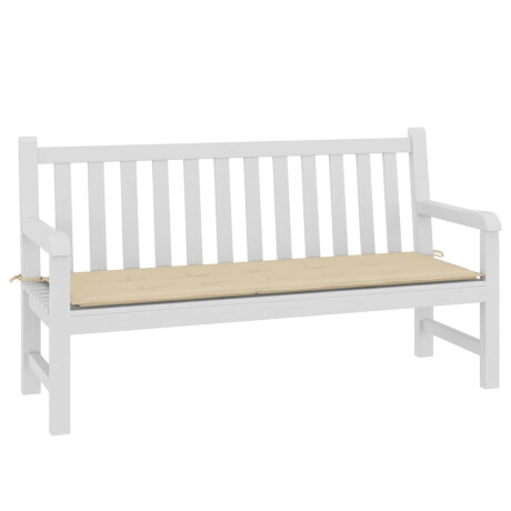 vidaXL Tuinbankkussen 150x50x4 cm oxford stof beige afbeelding3 - 1