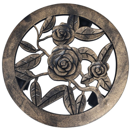 vidaXL Plantentrolleys 6 st 30 cm kunststof bronskleurig afbeelding3 - 1