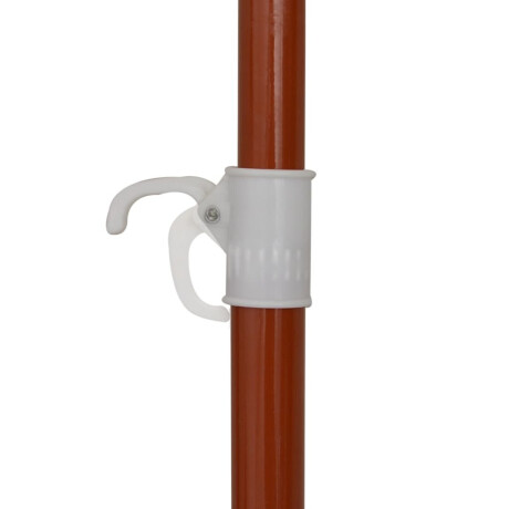 vidaXL Parasol met stalen paal 300 cm antracietkleurig afbeelding3 - 1