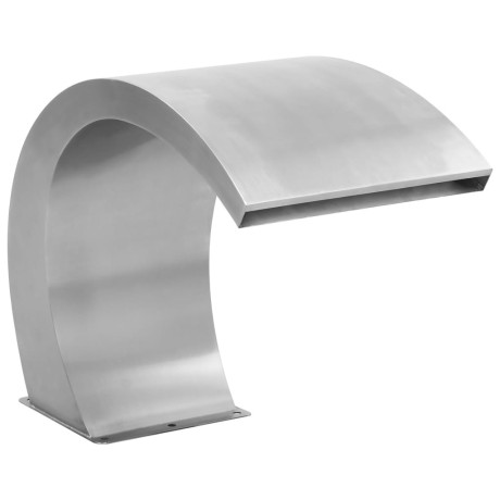 vidaXL Zwembadfontein met LED's 30x60x45 cm roestvrij staal afbeelding3 - 1