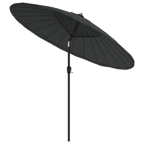 vidaXL Parasol met aluminium paal 270 cm antraciet afbeelding3 - 1