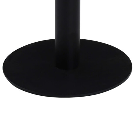 vidaXL Bistrotafel 60 cm MDF lichtbruin afbeelding3 - 1